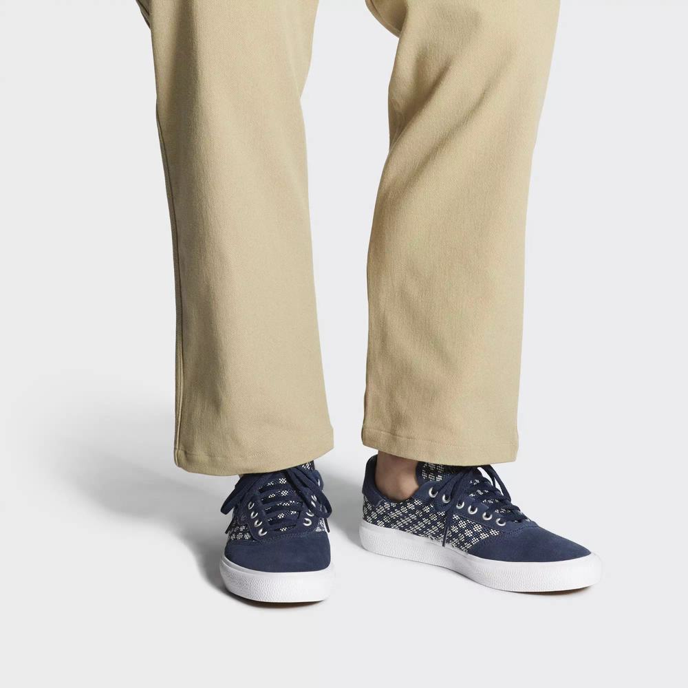 Adidas 3MC Tenis Azules Para Hombre (MX-75941)